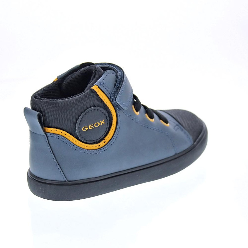 Botines Geox zapatos Niño modelo Gisli Azul 