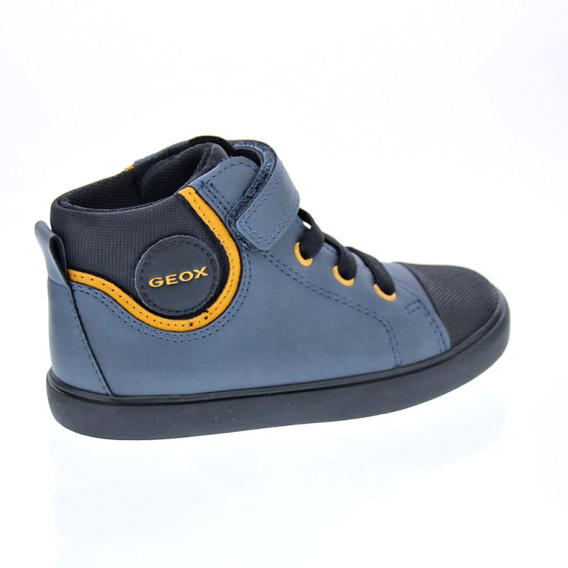 Botines Geox zapatos Niño modelo Gisli Azul 