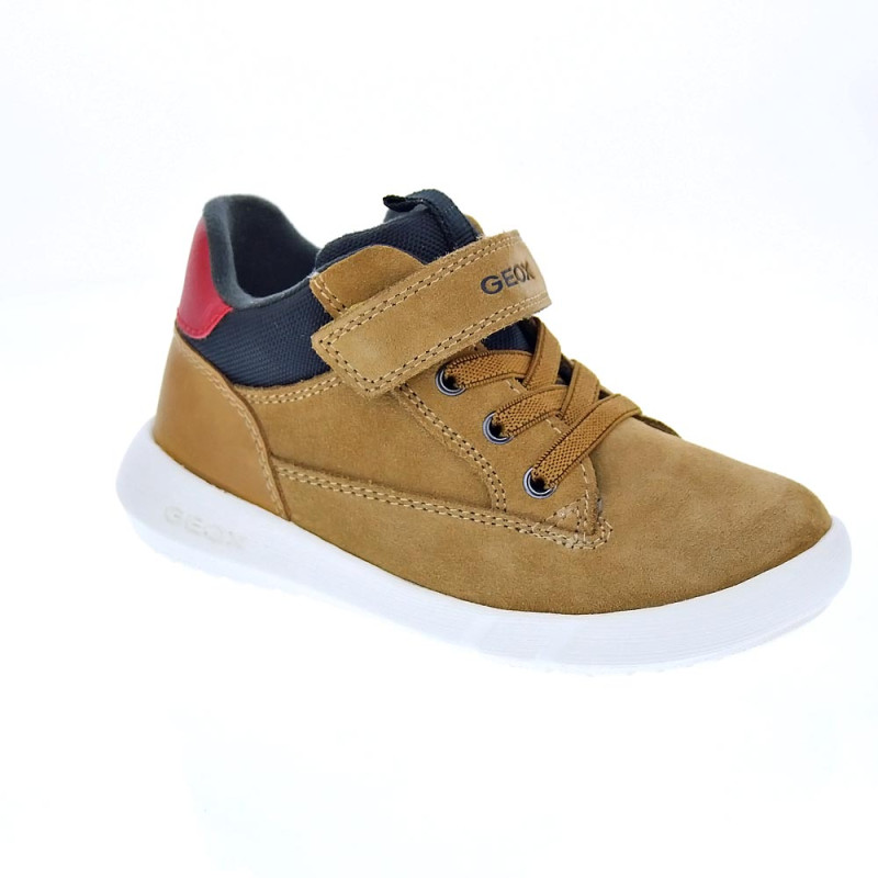 Botines Geox zapatos Niño modelo Hyroo Amarillo 