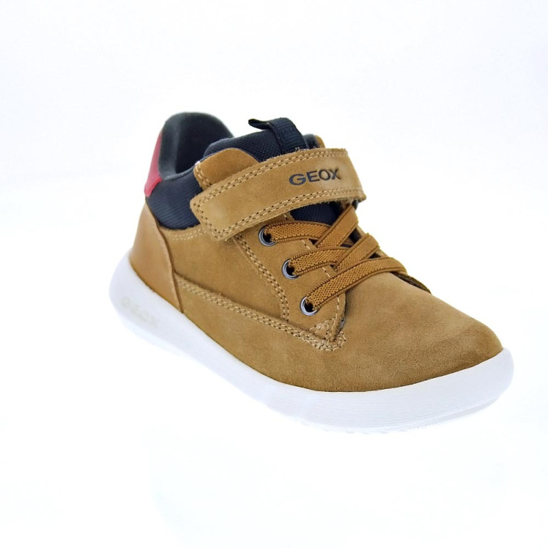 Botines Geox zapatos Niño modelo Hyroo Amarillo 