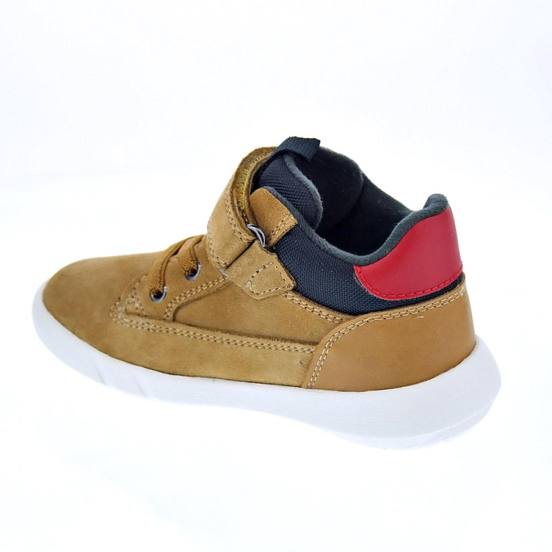 Botines Geox zapatos Niño modelo Hyroo Amarillo 