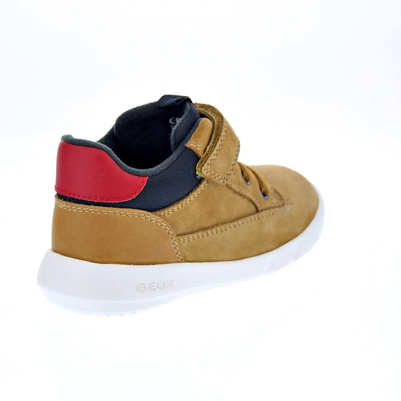 Botines Geox zapatos Niño modelo Hyroo Amarillo 