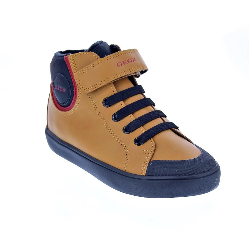 Botines Geox zapatos Niño modelo Gisli Amarillo 