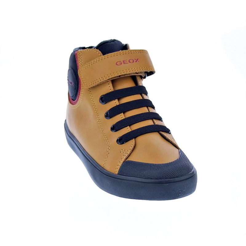 Botines Geox zapatos Niño modelo Gisli Amarillo 
