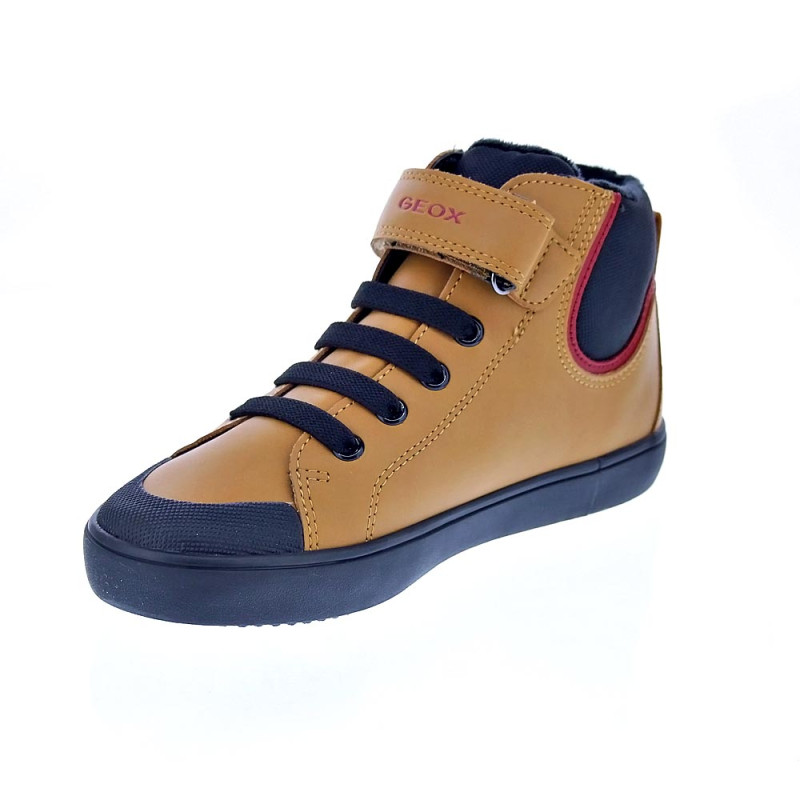 Botines Geox zapatos Niño modelo Gisli Amarillo 