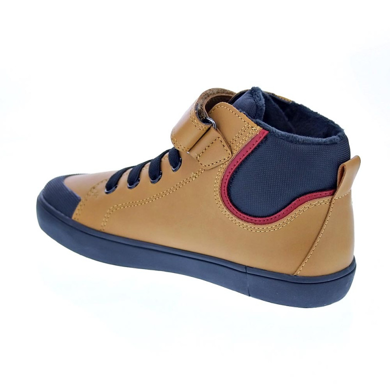Botines Geox zapatos Niño modelo Gisli Amarillo 