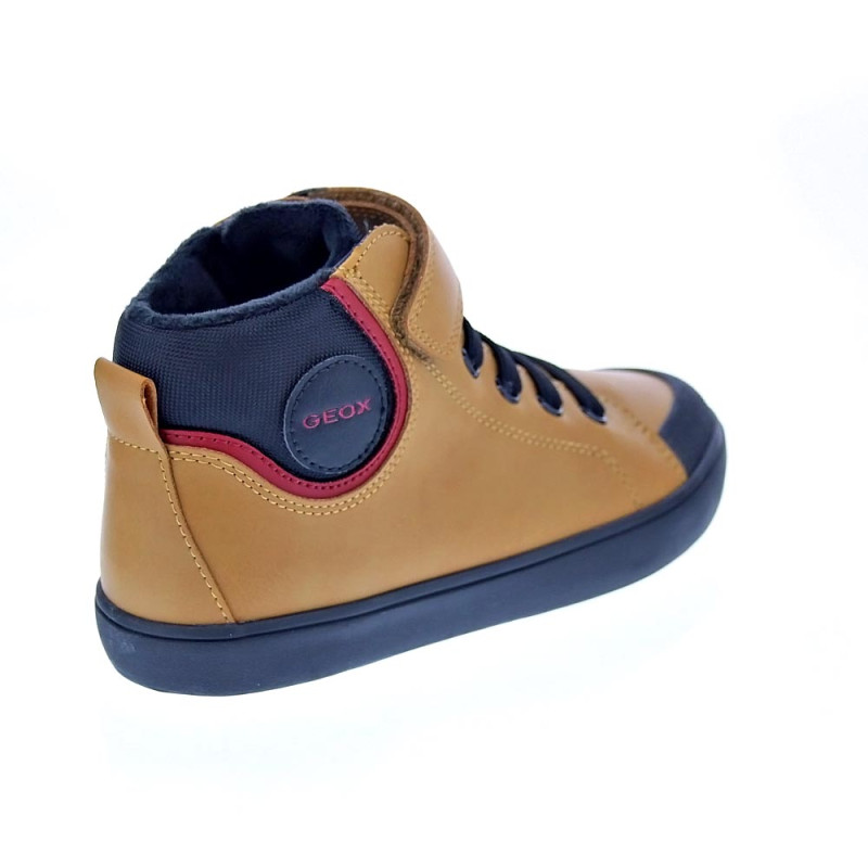 Botines Geox zapatos Niño modelo Gisli Amarillo 