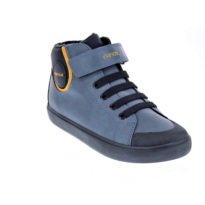Botines Geox zapatos Niño modelo Gisli Azul 