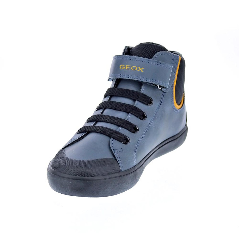 Botines Geox zapatos Niño modelo Gisli Azul 