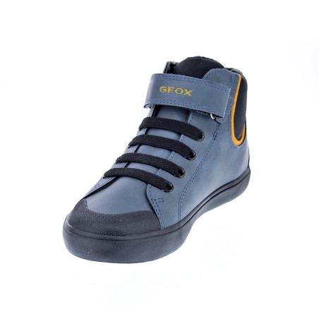 Botines Geox zapatos Niño modelo Gisli Azul 