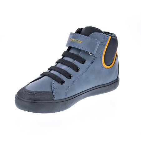 Botines Geox zapatos Niño modelo Gisli Azul 