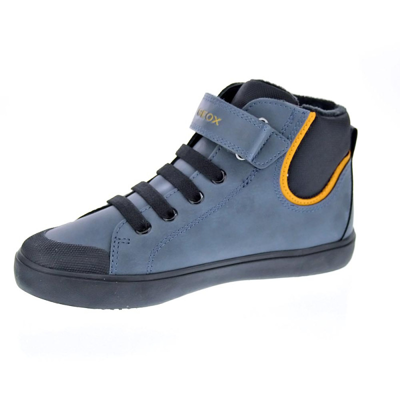 Botines Geox zapatos Niño modelo Gisli Azul 