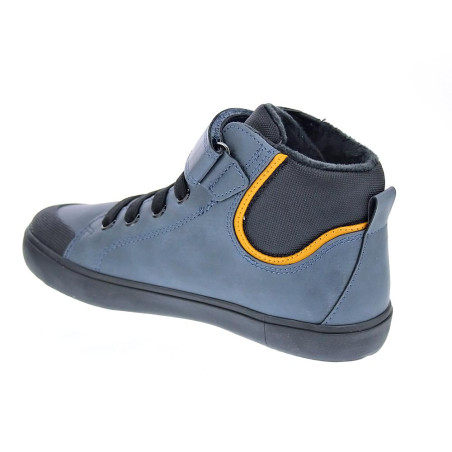 Botines Geox zapatos Niño modelo Gisli Azul 