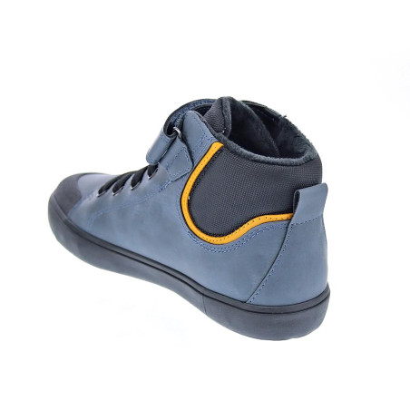 Botines Geox zapatos Niño modelo Gisli Azul 