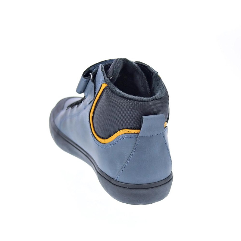 Botines Geox zapatos Niño modelo Gisli Azul 