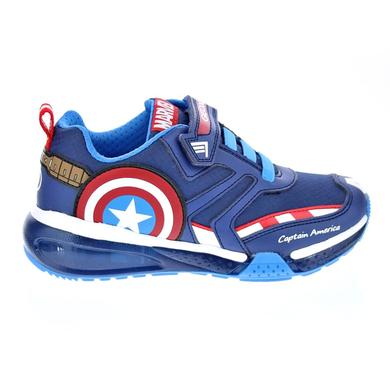 Zapatillas Geox zapatos Niño modelo Bayonyc Azul 
