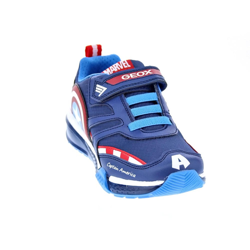 Zapatillas Geox zapatos Niño modelo Bayonyc Azul 
