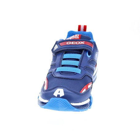 Zapatillas Geox zapatos Niño modelo Bayonyc Azul 