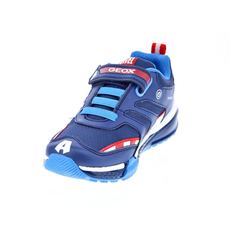 Zapatillas Geox zapatos Niño modelo Bayonyc Azul 