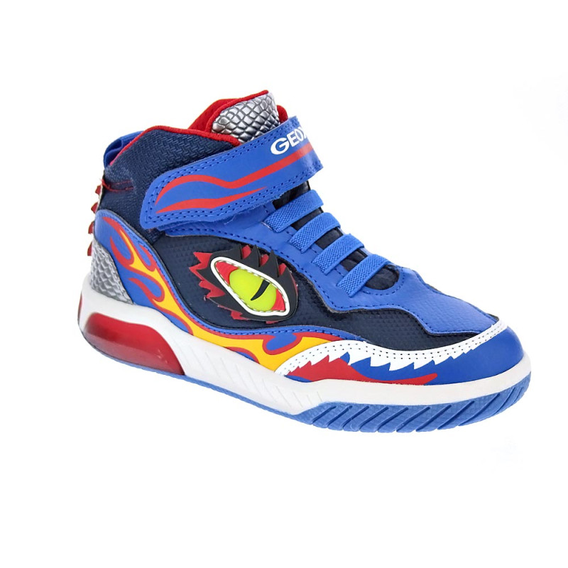 Zapatillas botas Geox zapatos Niño modelo Inek Azul 