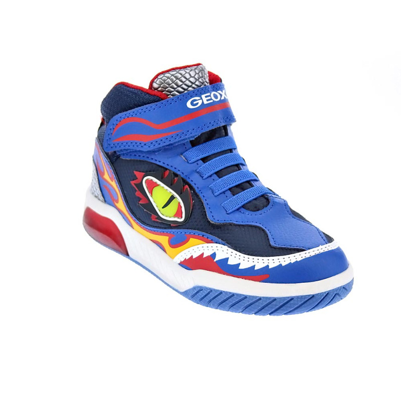 Zapatillas botas Geox zapatos Niño modelo Inek Azul 