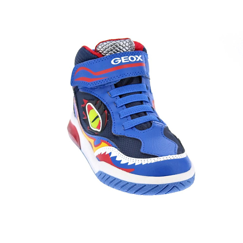 Zapatillas botas Geox zapatos Niño modelo Inek Azul 