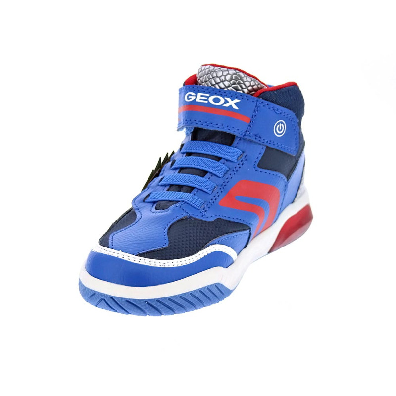 Zapatillas botas Geox zapatos Niño modelo Inek Azul 