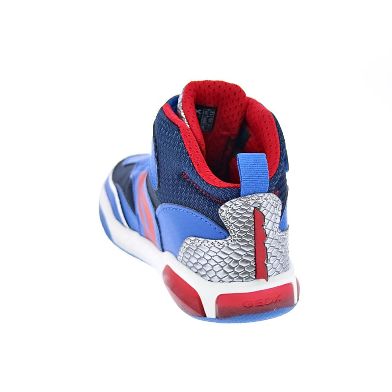 Zapatillas botas Geox zapatos Niño modelo Inek Azul 