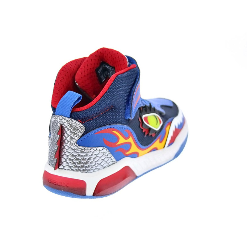 Zapatillas botas Geox zapatos Niño modelo Inek Azul 