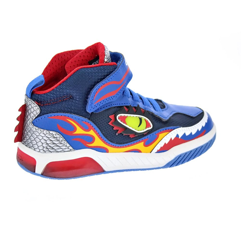 Zapatillas botas Geox zapatos Niño modelo Inek Azul 