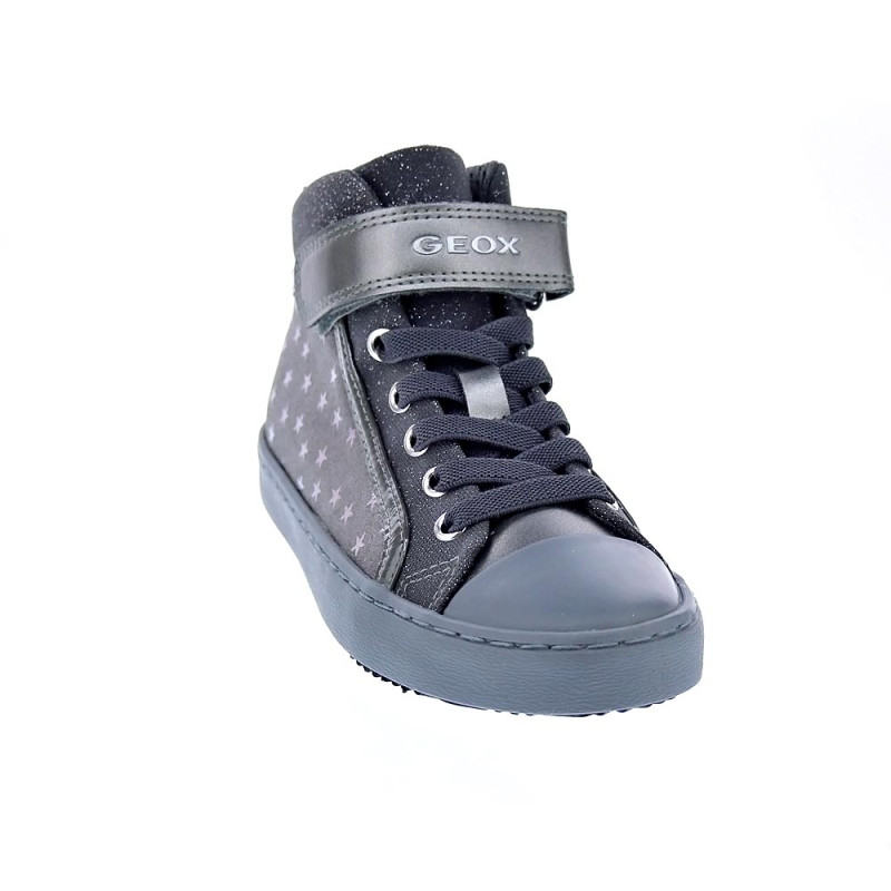 Zapatillas botas Geox zapatos Niña modelo Kalispera Gris Elástico