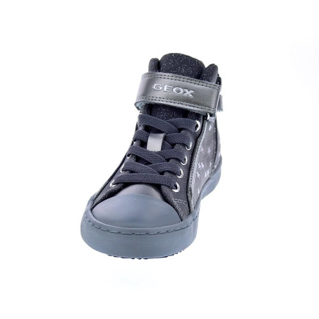 Zapatillas botas Geox zapatos Niña modelo Kalispera Gris Elástico