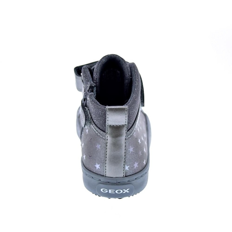 Zapatillas botas Geox zapatos Niña modelo Kalispera Gris Elástico