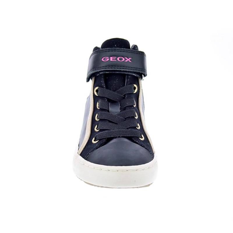 Zapatillas botas Geox zapatos Niña modelo Kalispera Negro 
