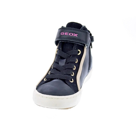 Zapatillas botas Geox zapatos Niña modelo Kalispera Negro 