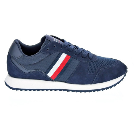 Zapatillas Tommy Hilfiger zapatos Hombre modelo Runner Evo Azul 