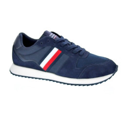 Zapatillas Tommy Hilfiger zapatos Hombre modelo Runner Evo Azul  2