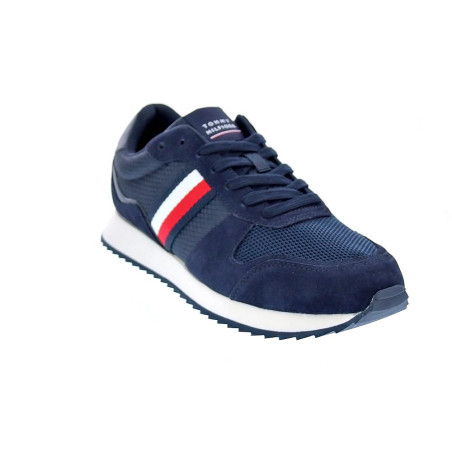 Zapatillas Tommy Hilfiger zapatos Hombre modelo Runner Evo Azul 