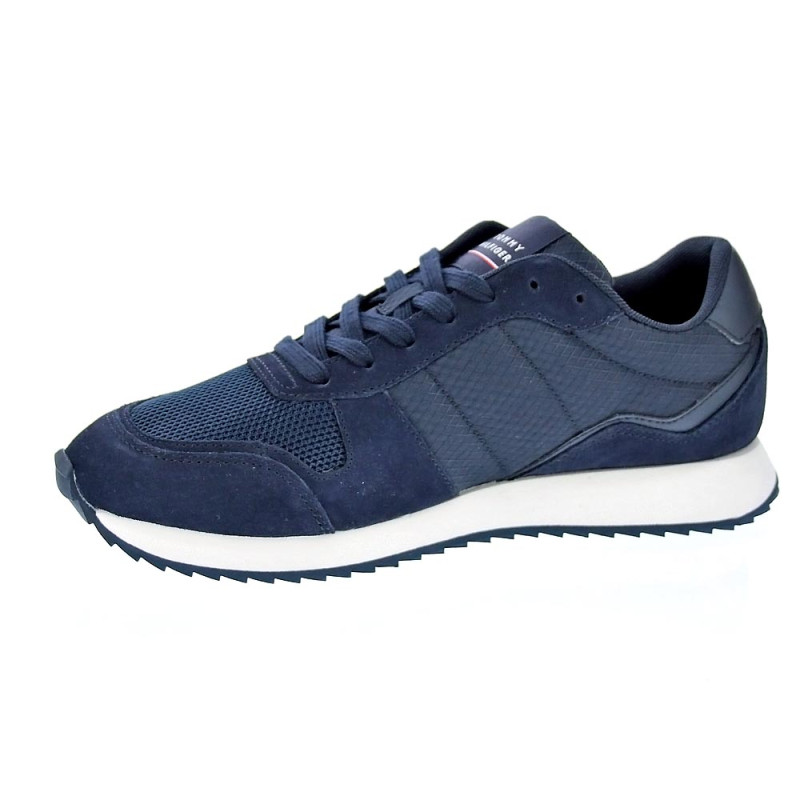 Zapatillas Tommy Hilfiger zapatos Hombre modelo Runner Evo Azul 
