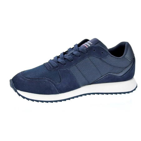 Zapatillas Tommy Hilfiger zapatos Hombre modelo Runner Evo Azul 
