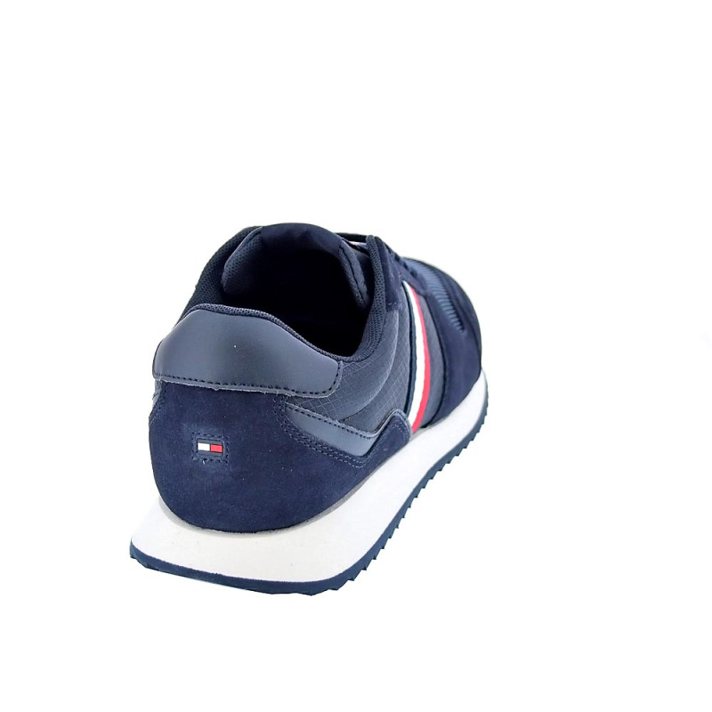 Zapatillas Tommy Hilfiger zapatos Hombre modelo Runner Evo Azul 