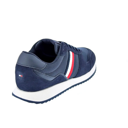 Zapatillas Tommy Hilfiger zapatos Hombre modelo Runner Evo Azul 