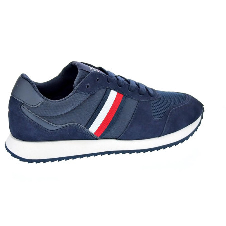 Zapatillas Tommy Hilfiger zapatos Hombre modelo Runner Evo Azul 