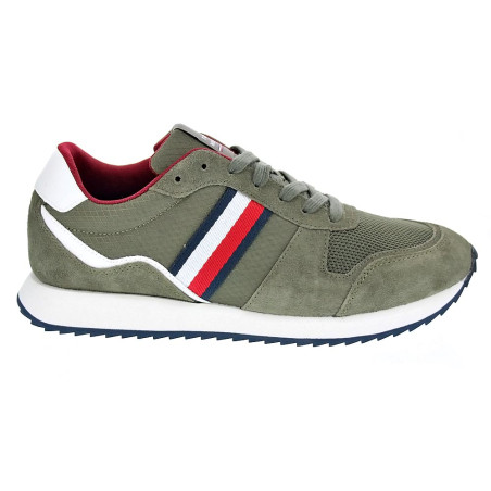 Zapatillas Tommy Hilfiger zapatos Hombre modelo Runner Evo Verde 