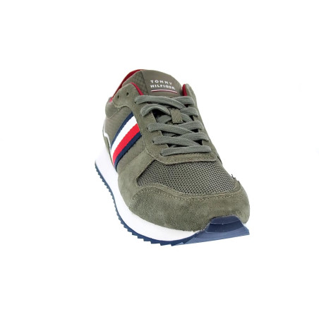 Zapatillas Tommy Hilfiger zapatos Hombre modelo Runner Evo Verde 