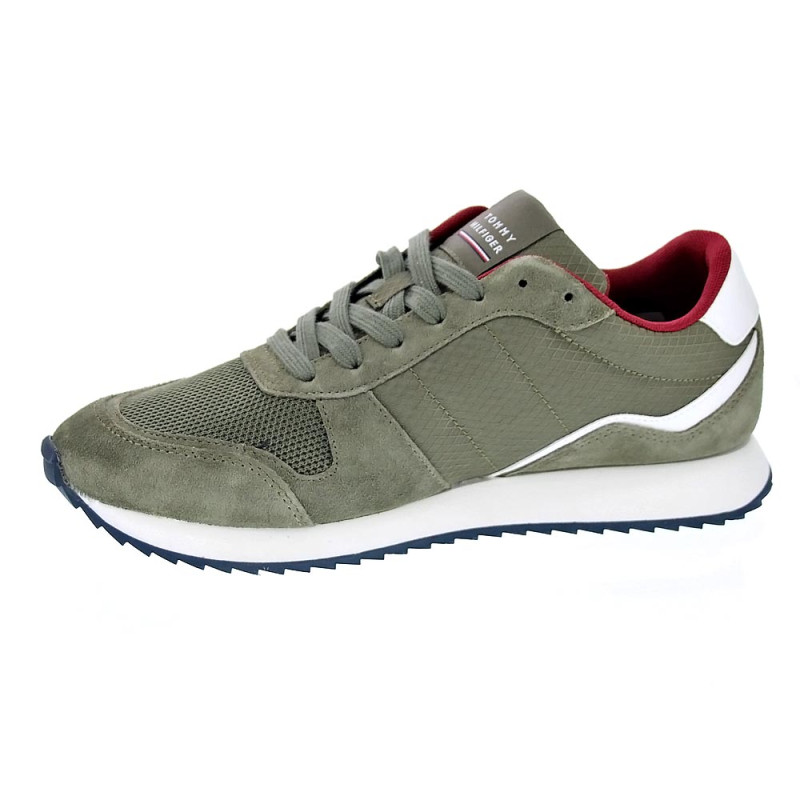 Zapatillas Tommy Hilfiger zapatos Hombre modelo Runner Evo Verde 