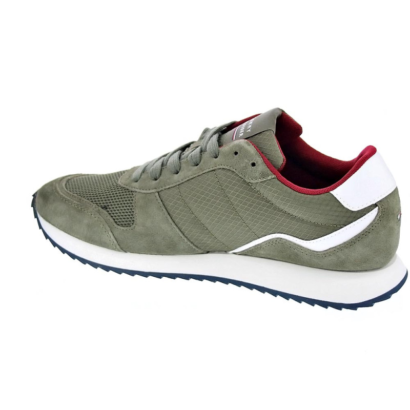 Zapatillas Tommy Hilfiger zapatos Hombre modelo Runner Evo Verde 