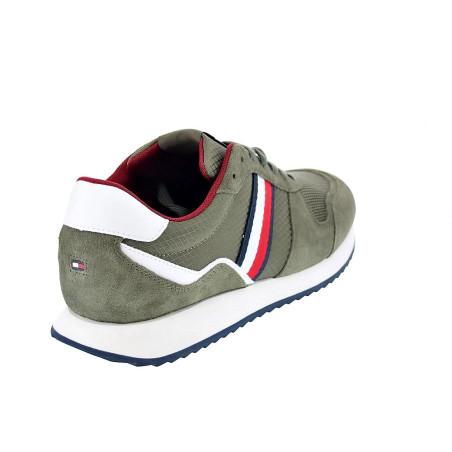 Zapatillas Tommy Hilfiger zapatos Hombre modelo Runner Evo Verde 