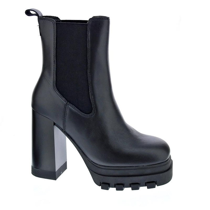 Botines Tommy Hilfiger zapatos Mujer modelo Chelsea Negro 