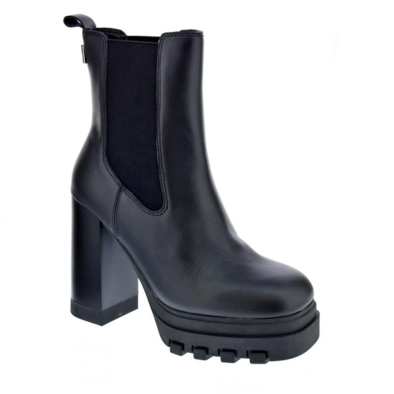 Botines Tommy Hilfiger zapatos Mujer modelo Chelsea Negro 